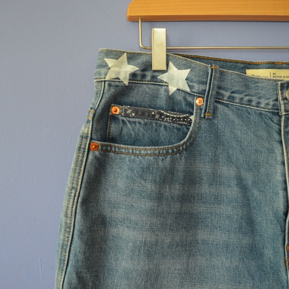 Like New Gap Super High Rise Denim Shorts - Picture 2 of 10